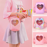 Colorful Hologram Laser Mini Crossbody Bag Women
