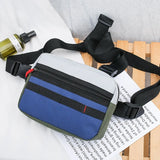 Tri-Strap Chest Bags Streetwear Chest Rig Pack Men Women Patchwork