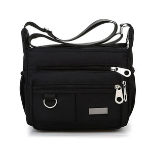 Waterproof Nylon Messenger Bag for Women Crossbody Shoulder Bag