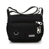 Waterproof Nylon Messenger Bag for Women Crossbody Shoulder Bag