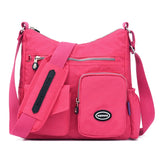 Waterproof Nylon Messenger Bag Women