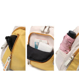 Women's Anti-Theft Backpack PU Leather Waterproof Large Capacity Travel Bag