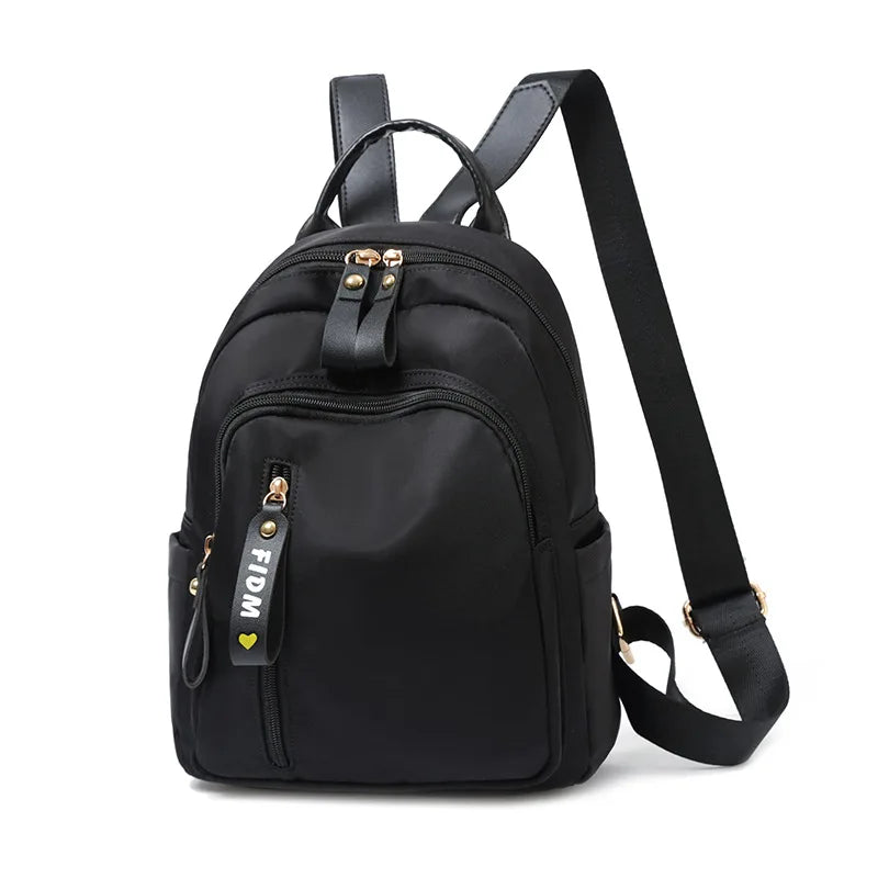 Women's Anti-Theft Backpack PU Leather Waterproof Large Capacity Travel Bag