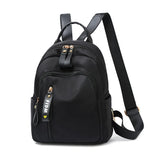 Women's Anti-Theft Backpack PU Leather Waterproof Large Capacity Travel Bag