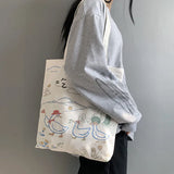 Women's Canvas Bag Lightweight Single Shoulder Bag