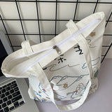Women's Canvas Bag Lightweight Single Shoulder Bag