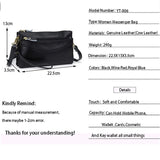 Women Shoulder Bag Soft Leather Crossbody Mini Clutch Bag