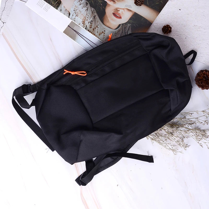 Lightweight Nylon Backpack Satchel Bag Unisex Hiking Rucksack 8 Colors