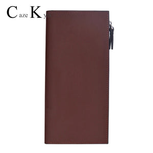 Men's Retro Long Wallet Multi-card Bit Leather Wallet