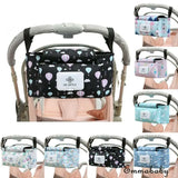 Baby Organiser Mummy Buggy Cup Bottle Drink Holder Storage Bag