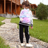 Fanny Plush Animal Backpack with Hairball