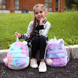 Fanny Plush Animal Backpack with Hairball
