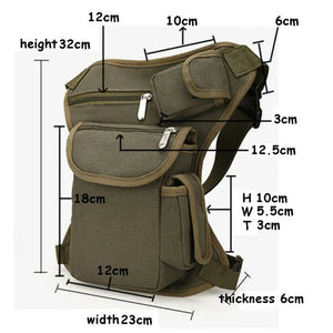 Tactical Military Shoulder Waist Fanny Pack Bum Bag