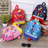 Nylon Children Backpacks Printing Kindergarten Boy School Backpack