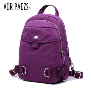 Waterproof Small Backpack for Teenage Girls Casual Women Schoolbags Daypack