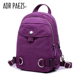 Waterproof Small Backpack for Teenage Girls Casual Women Schoolbags Daypack