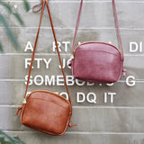 PU Leather Women Shoulder Bag Crossbody Flap Purse Handbag Vintage Mini