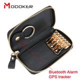 Leather Key Case with GPS Tracker