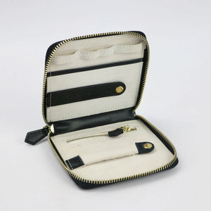 Portable Leather Travel Jewelry Case Boxes Box For Jewelry Organizer Display