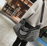 Women's Portable Travel Bag Large Capacity Cylinder Luggage Bag