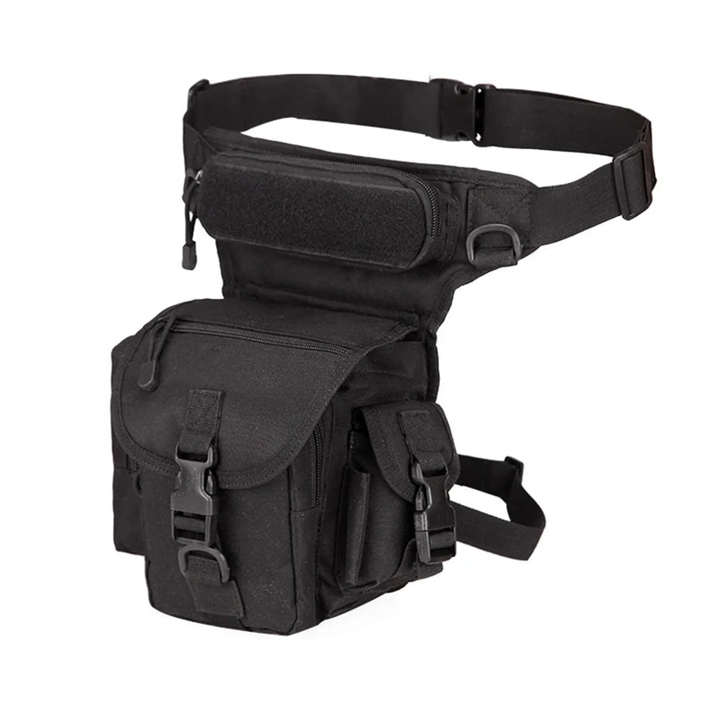 Sports Camo Print Leg Bag Hip Drop Belt Motorcycle Messenger Shoulder Bags