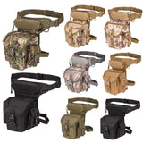 Sports Camo Print Leg Bag Hip Drop Belt Motorcycle Messenger Shoulder Bags
