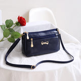 Summer Women Shoulder Bag Large Capacity Multi-zip Crossbody Bag