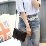 Summer Women Clutch Bag Soft Leather Shoulder Messenger Bag Small
