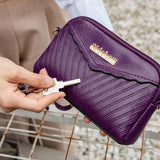 Summer Women's Messenger Bag Casual Retro Handbag Multi-compartment Dual-use