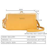 Yellow Small Women Bag Female Bags Top Phone Pocket