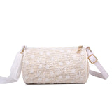 Summer Women Lace Straw Bag Woven Shoulder Messenger Bags Girls Beach Travel