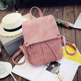 Summer Retro College Style Backpack for Women