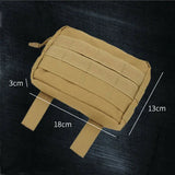 Tactical Molle Pouch Belt Waist Pack Bag for Outdoor Sports