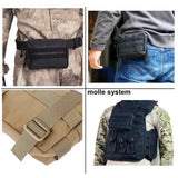 Tactical Molle Pouch Belt Waist Pack Bag for Outdoor Sports
