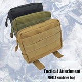 Tactical Molle Pouch Belt Waist Pack Bag for Outdoor Sports
