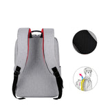 Travel Outdoor Backpack Laptop USB Rucksack Anti Theft Men Backbag