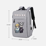 Travel Outdoor Backpack Laptop USB Rucksack Anti Theft Men Backbag