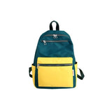 Nylon School Bag Female Backpack Casual Large Capacity for Teenage Girls