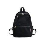 Nylon School Bag Female Backpack Casual Large Capacity for Teenage Girls