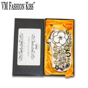 Crocodile Pattern Diamonds Key Case Housekeeper For Female High Class Motor