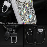 Crocodile Pattern Diamonds Key Case Housekeeper For Female High Class Motor