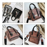 High Leather Women's Crossbody Bag Lady Handbag