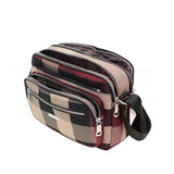 Women Plaid Pattern Composite Bag Shoulder Bags Ladies Handbags Crossbody Bags