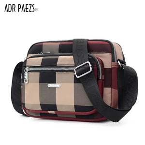 Women Plaid Pattern Composite Bag Shoulder Bags Ladies Handbags Crossbody Bags