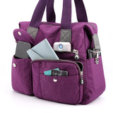 Women's Waterproof Crossbody Bag Large Capacity Canvas Bag