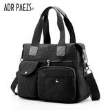 Women's Waterproof Crossbody Bag Large Capacity Canvas Bag