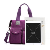 Women's Waterproof Crossbody Bag Large Capacity Canvas Bag
