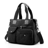 Women's Waterproof Crossbody Bag Large Capacity Canvas Bag