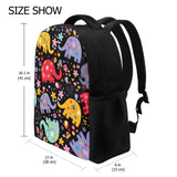 Elephant Print Backpack for Kids Boys Girls School Laptop Travel Shoulder Bag