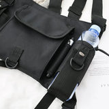 Streetwear Tactical Chest Bag Cross Shoulder Vest Pack